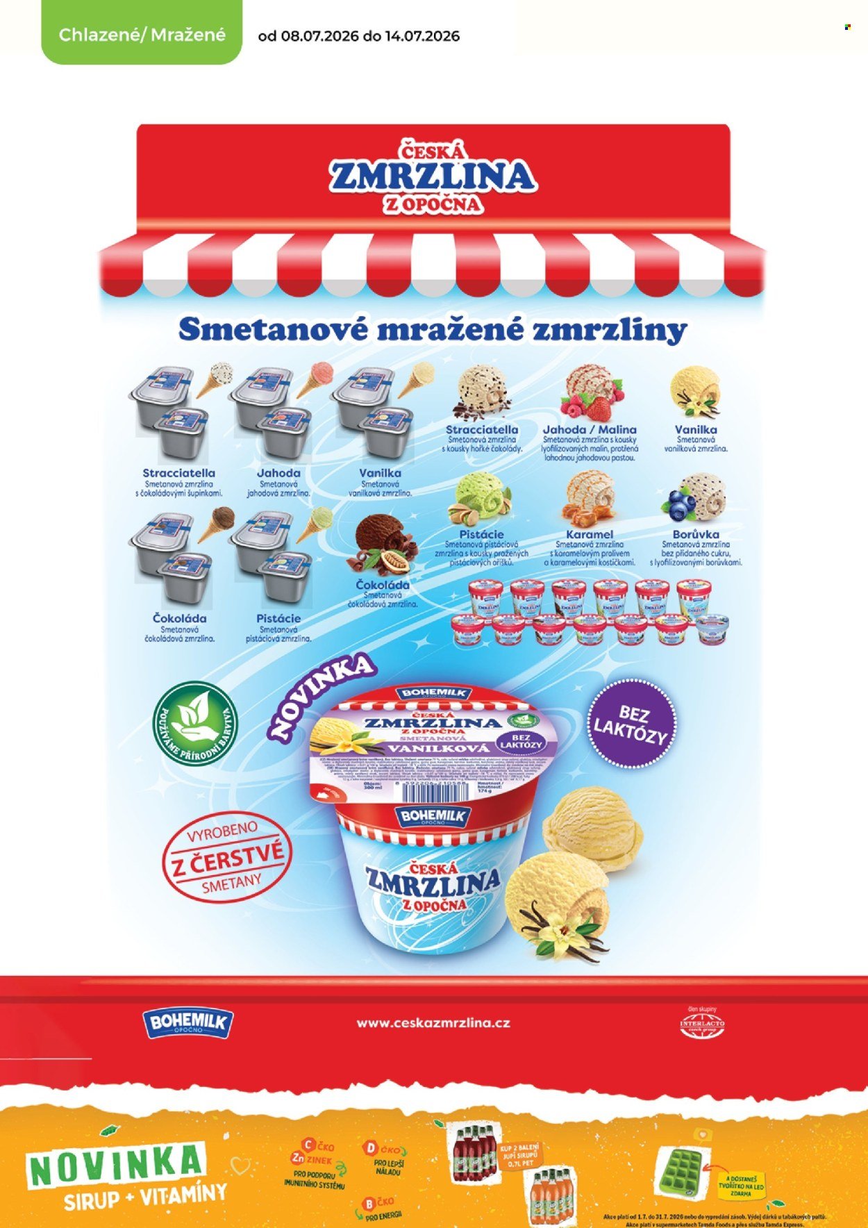 TAMDA FOODS leták - Od středy 8.7.2026