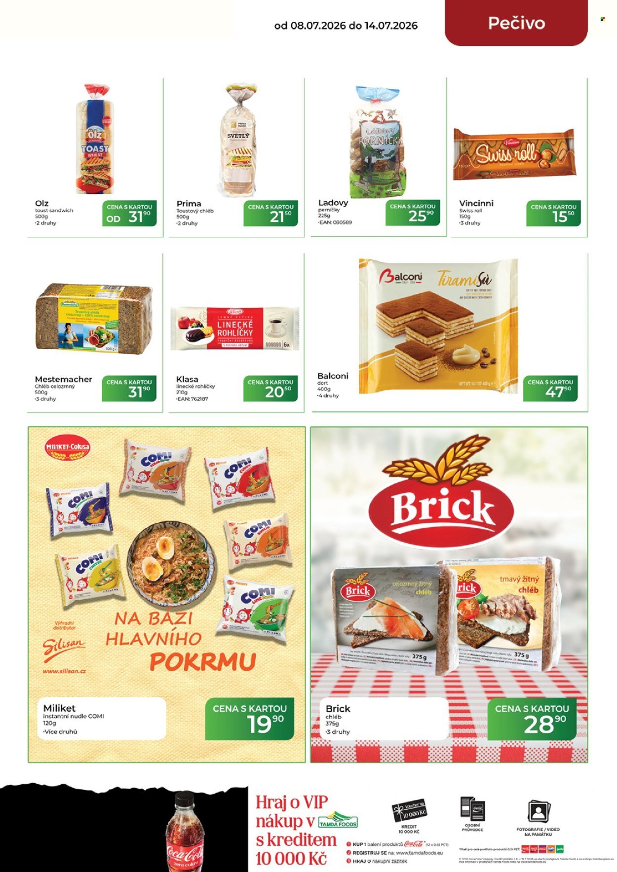 TAMDA FOODS leták - Od středy 8.7.2026