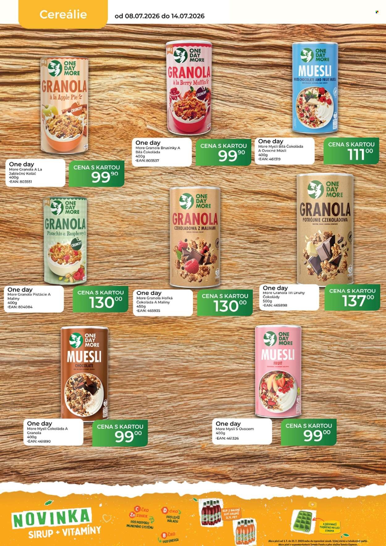 TAMDA FOODS leták - Od středy 8.7.2026