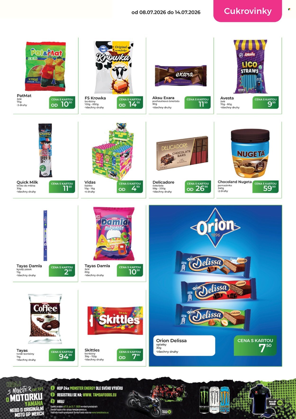 TAMDA FOODS leták - Od středy 8.7.2026