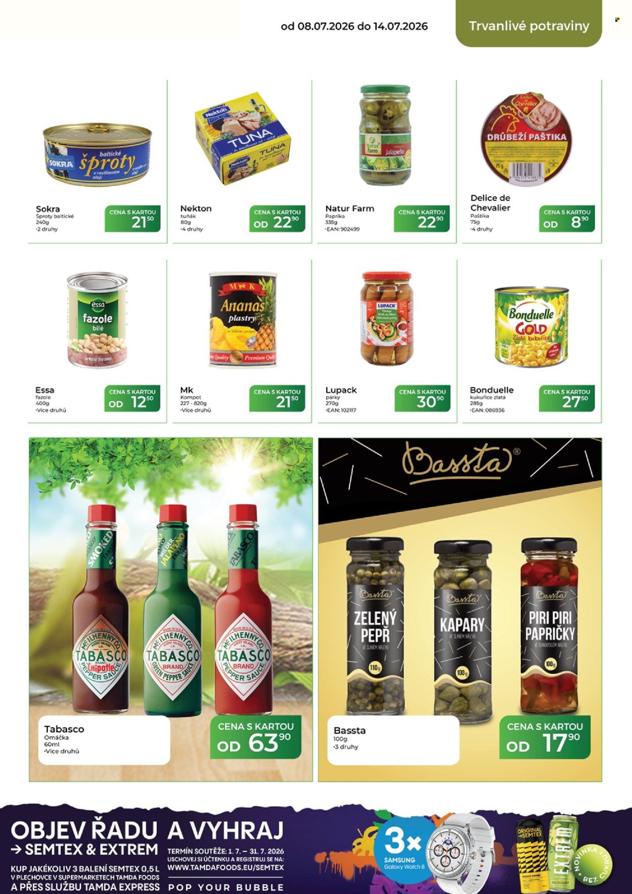 TAMDA FOODS leták - Od středy 8.7.2026