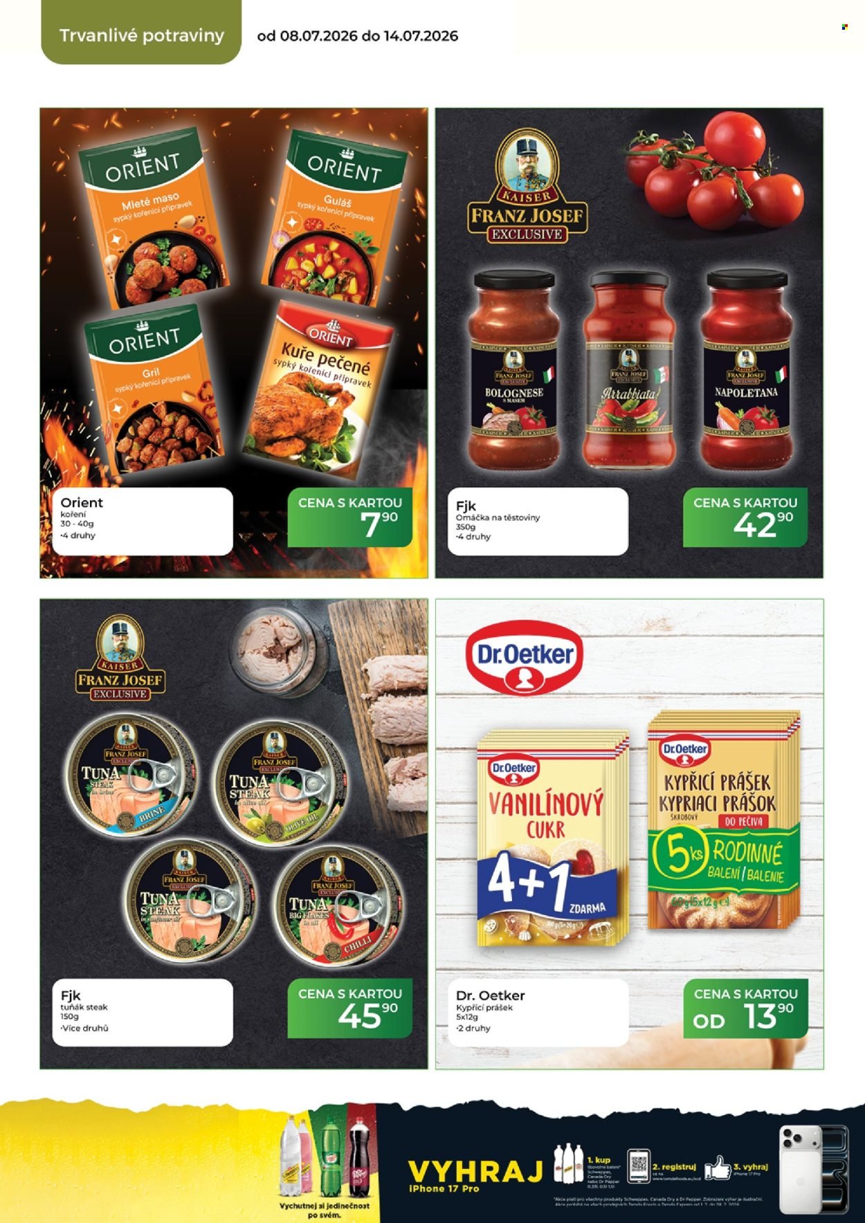 TAMDA FOODS leták - Od středy 8.7.2026