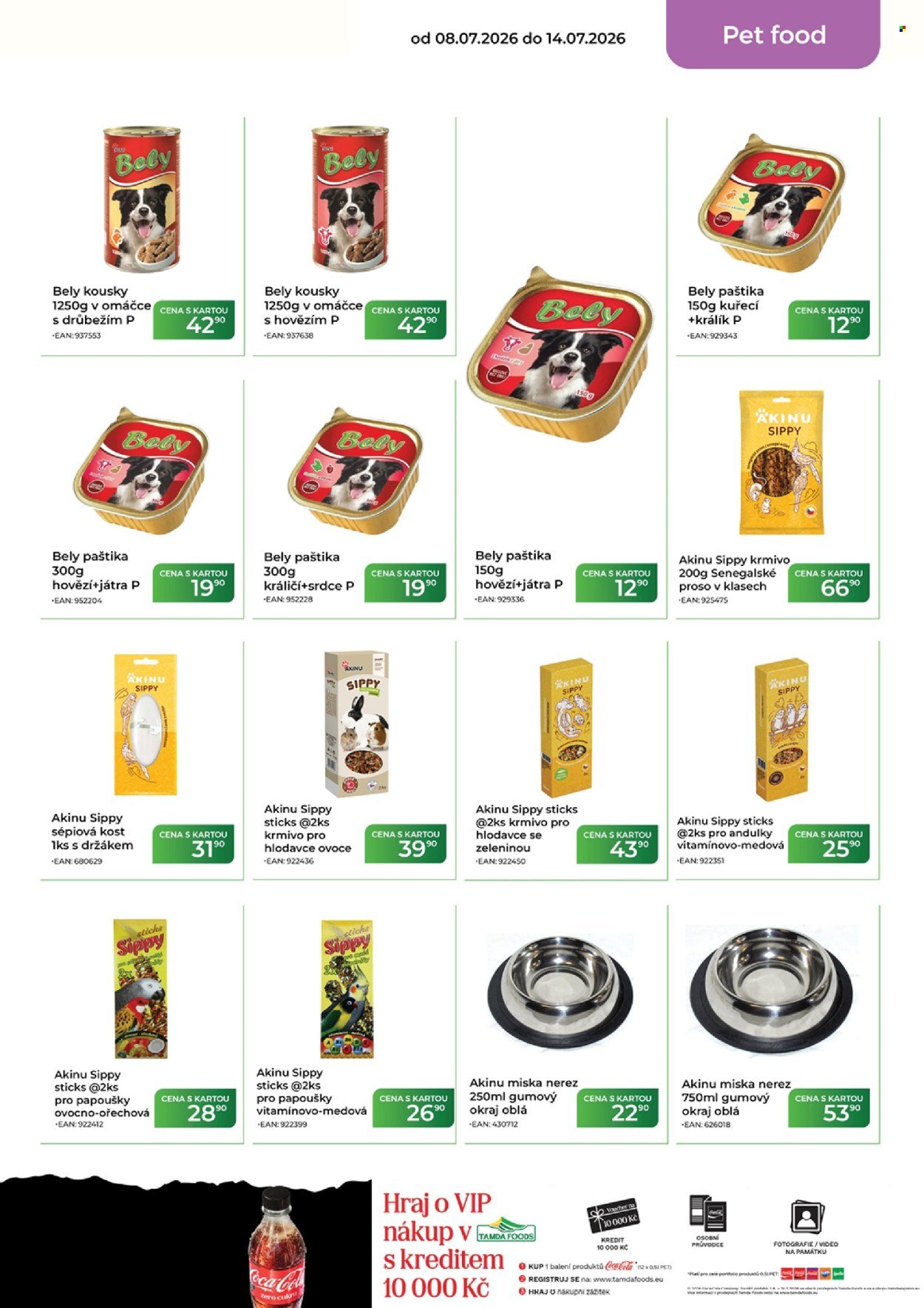 TAMDA FOODS leták - Od středy 8.7.2026