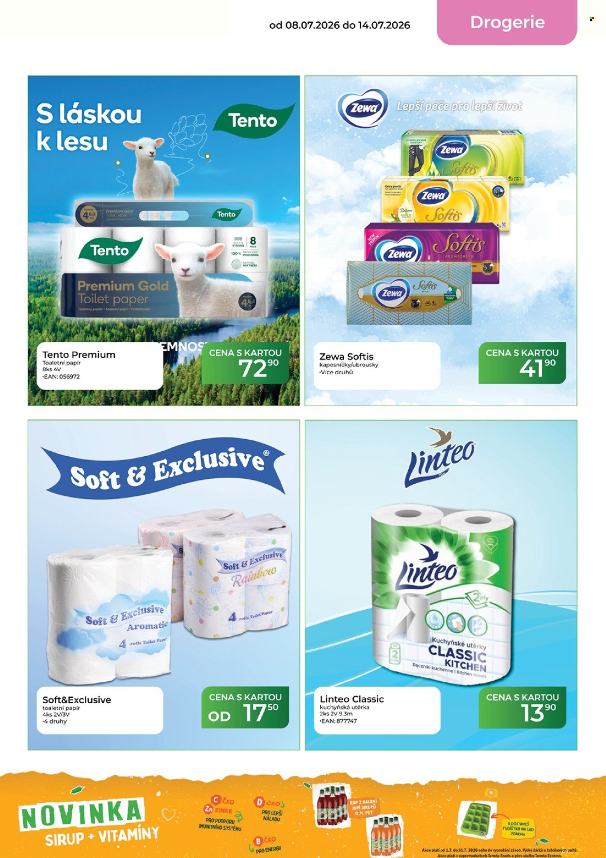 TAMDA FOODS leták - Od středy 8.7.2026