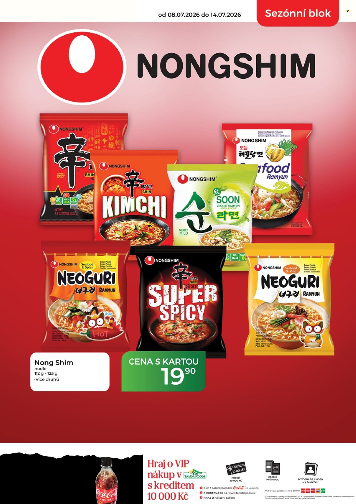TAMDA FOODS leták - Od středy 8.7.2026