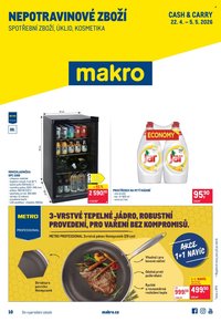 MAKRO leták - Nepotravinové zboží (2026-04-22 - 2026-05-05)