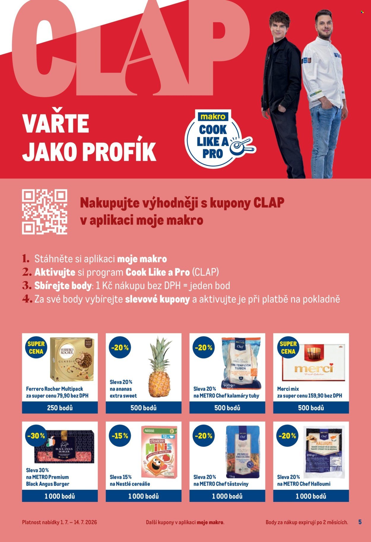 MAKRO leták - Pro milovníky jídla