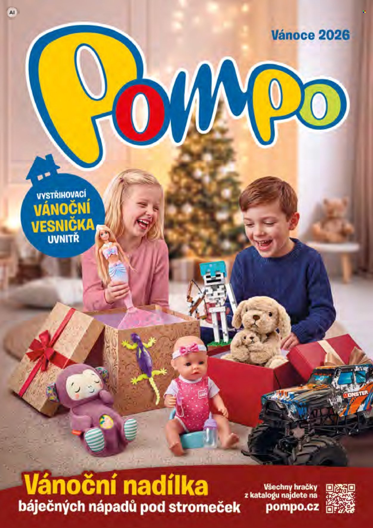 POMPO leták - Vánoce 2026