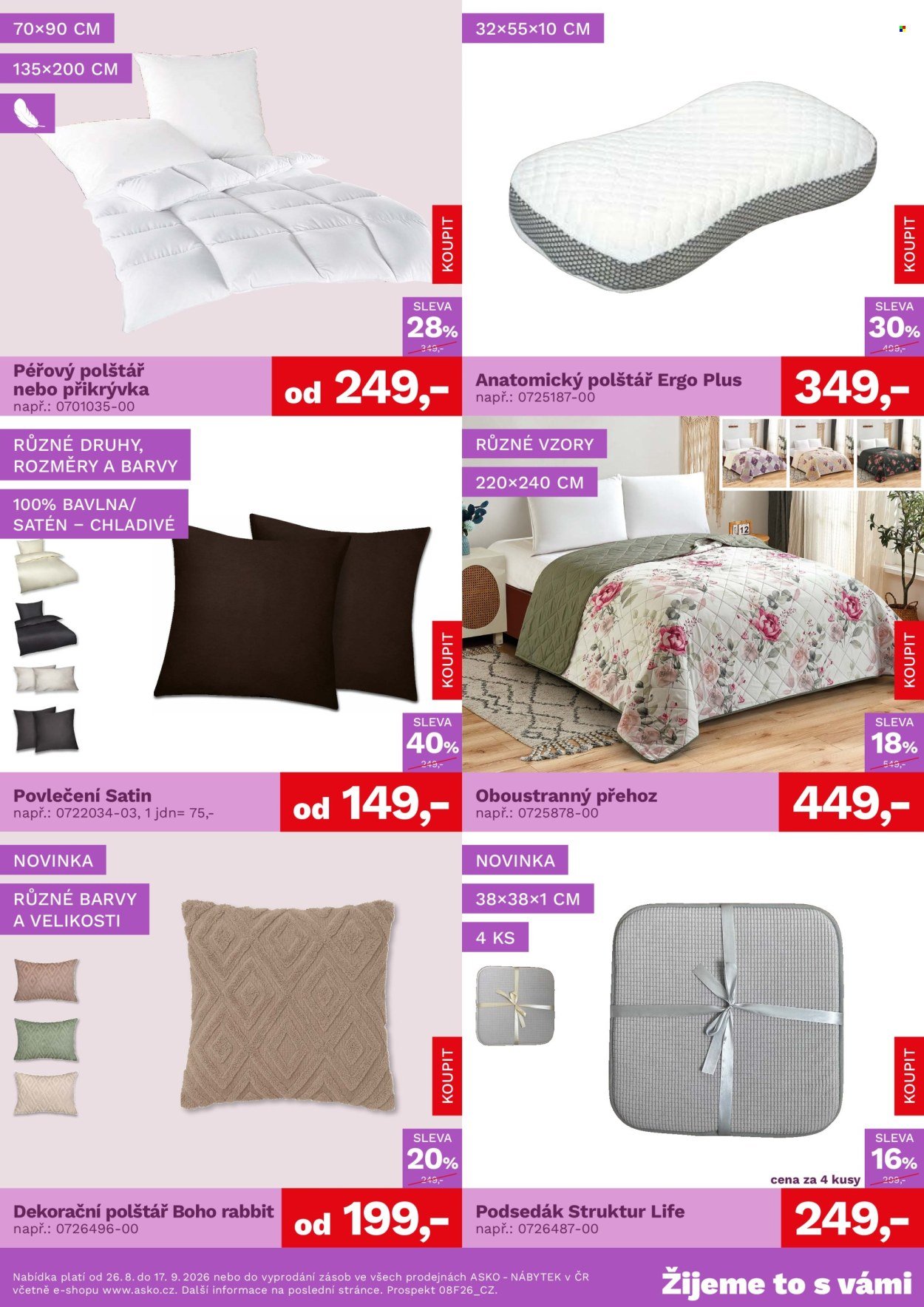 ASKO leták - Bytové doplňky