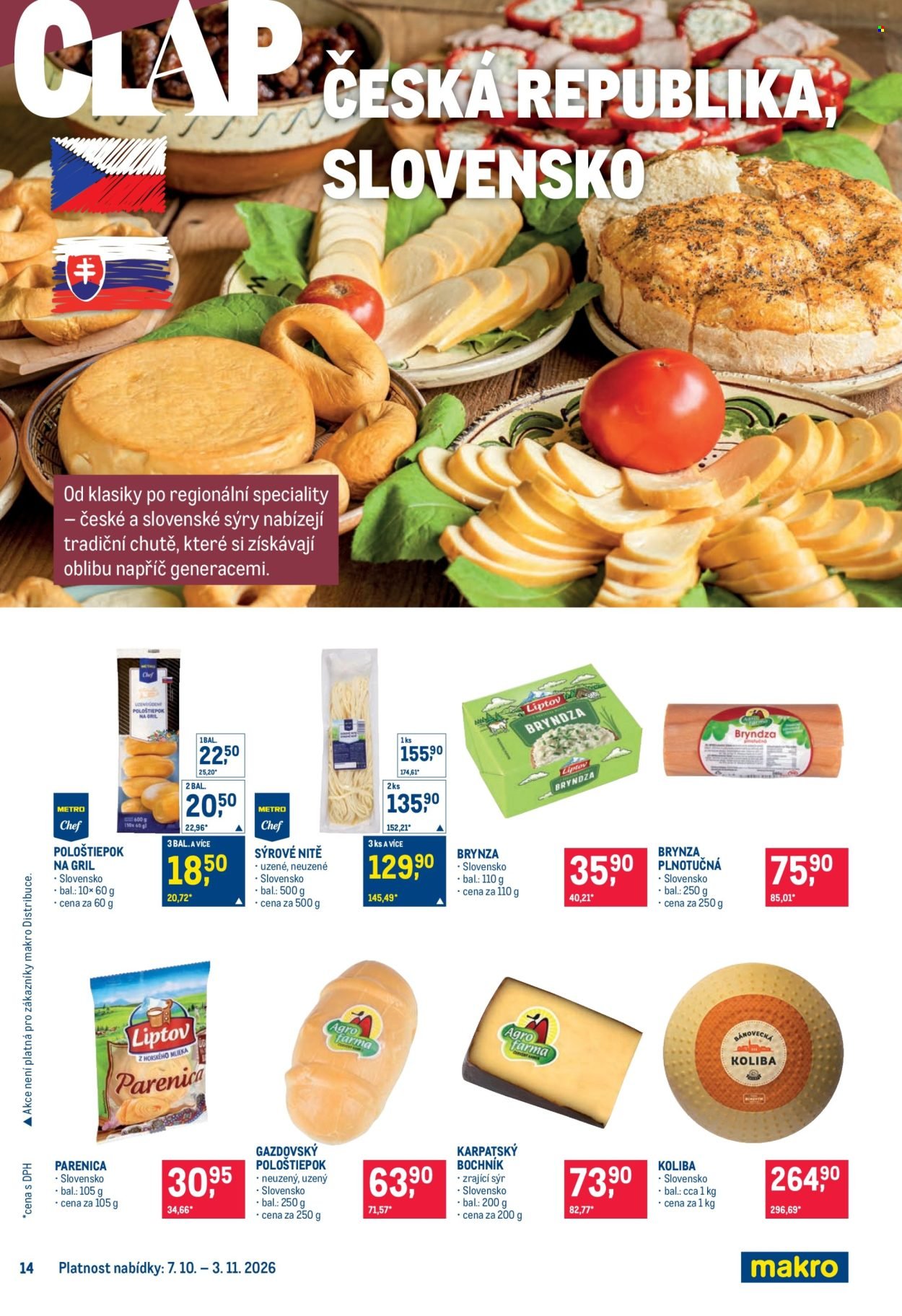 MAKRO leták - Pro milovníky jídla
