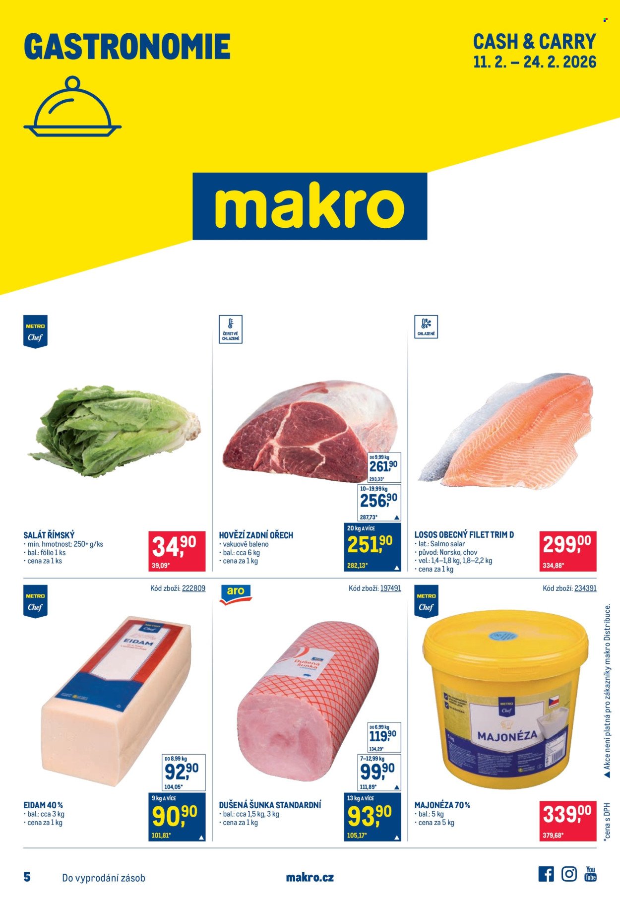 MAKRO leták - Gastronomie (2026-02-11 - 2026-02-24)