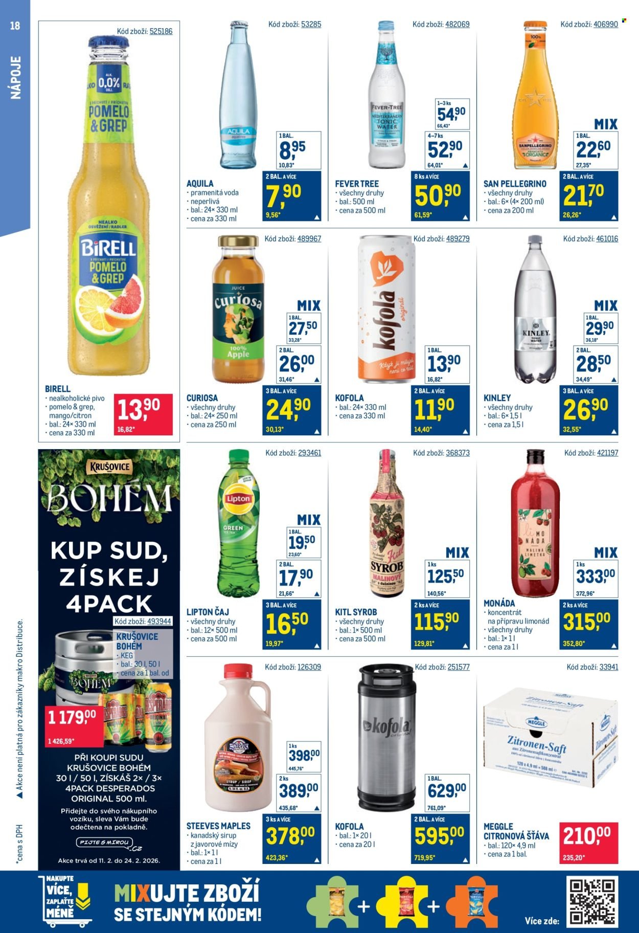 MAKRO leták - Gastronomie (2026-02-11 - 2026-02-24)