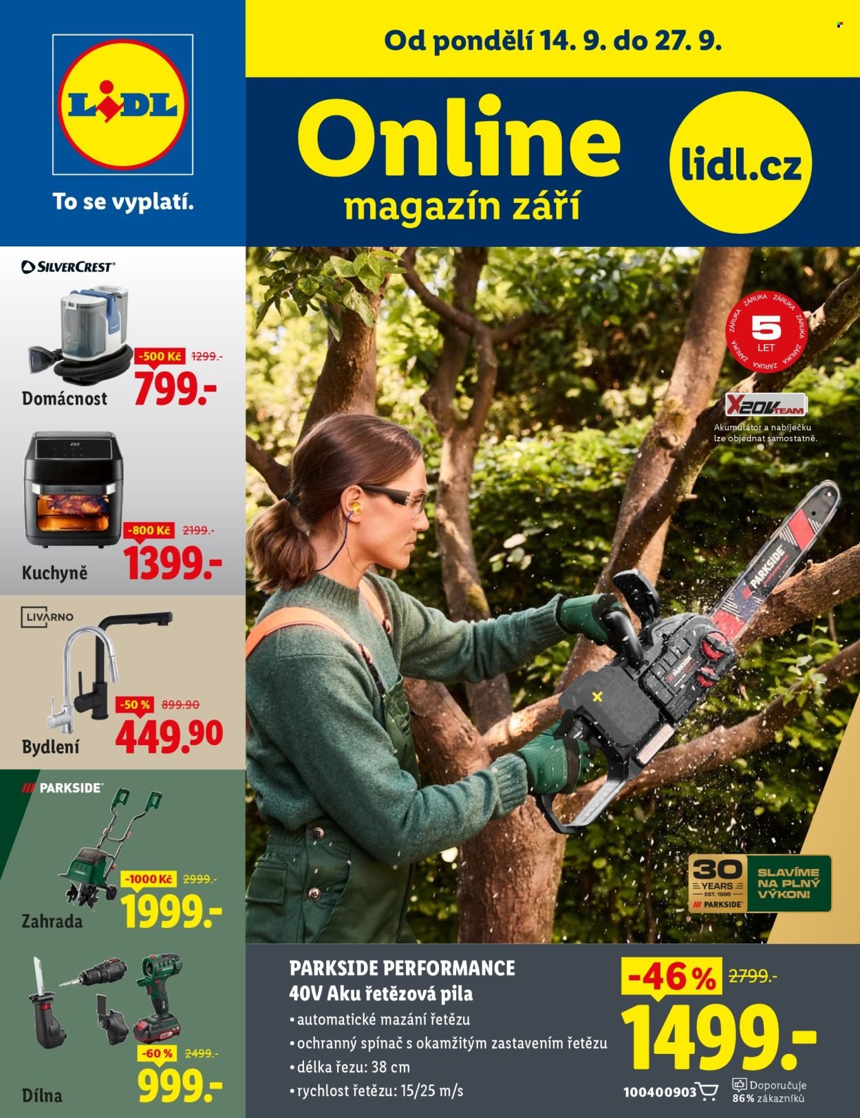 LIDL leták - Magazín září