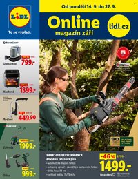 LIDL leták - Magazín září