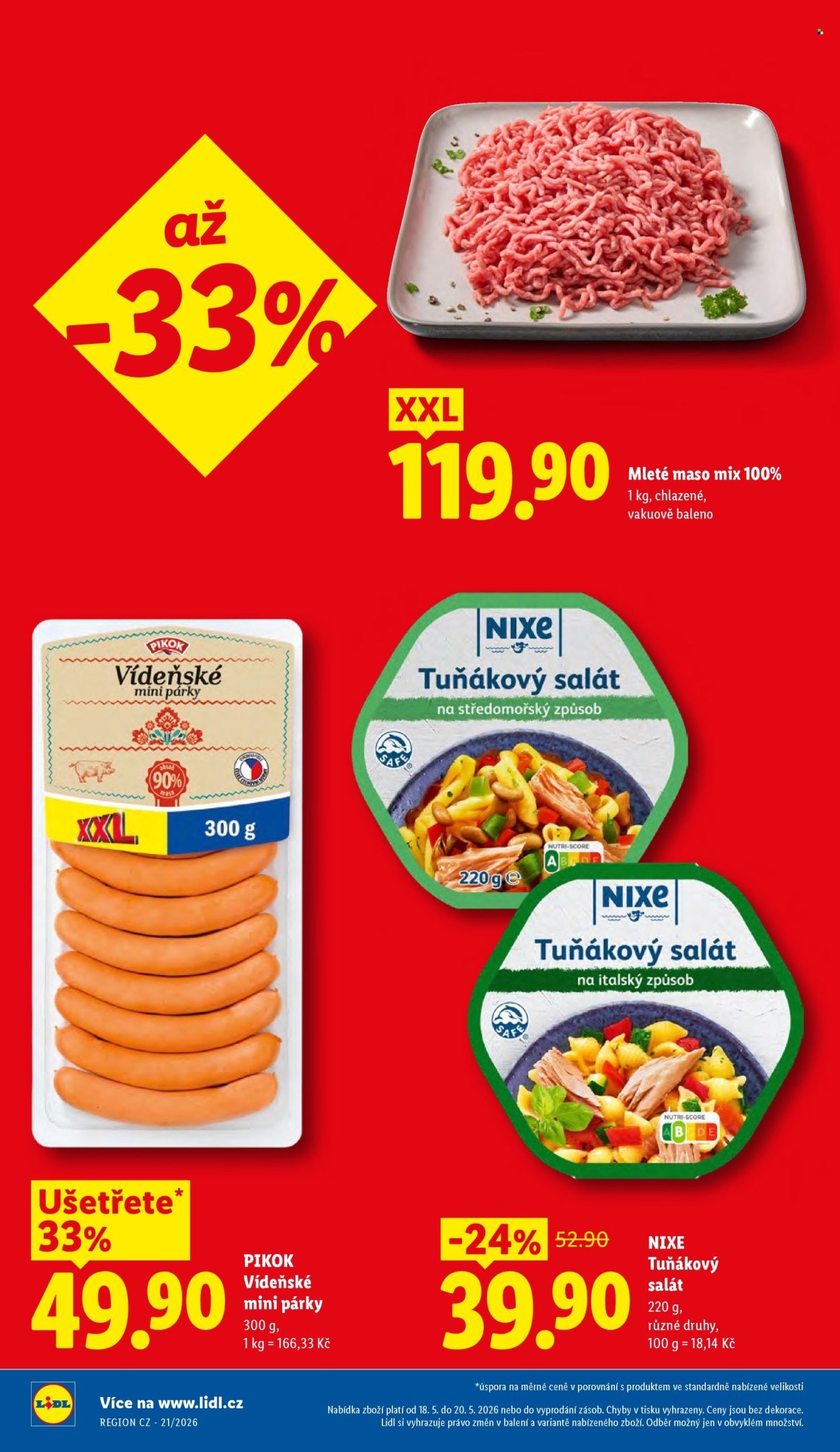 LIDL leták - Od pondělí 18.5.2026 (2026-05-18 - 2026-05-20)