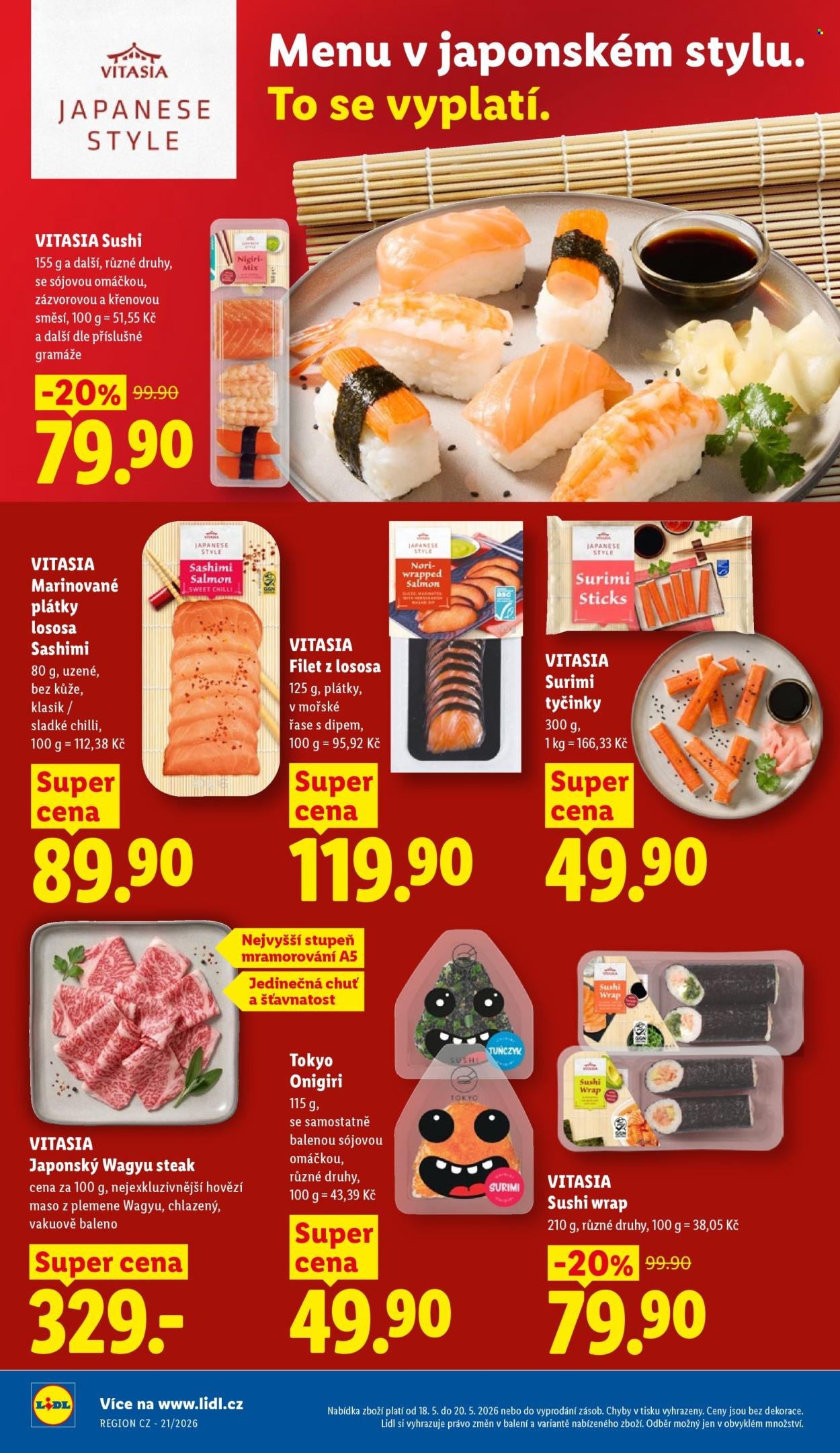 LIDL leták - Od pondělí 18.5.2026 (2026-05-18 - 2026-05-20)