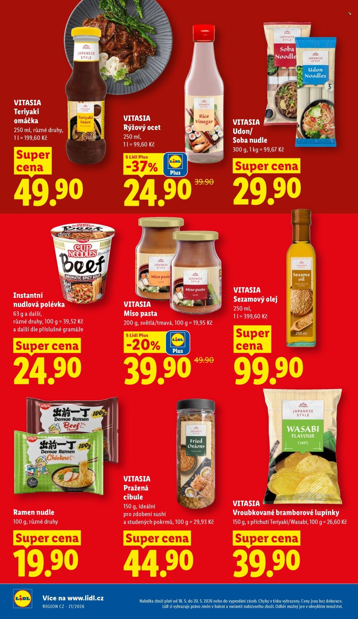 LIDL leták - Od pondělí 18.5.2026 (2026-05-18 - 2026-05-20)
