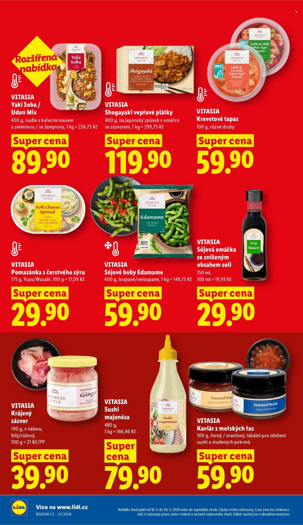 LIDL leták - Od pondělí 18.5.2026 (2026-05-18 - 2026-05-20)