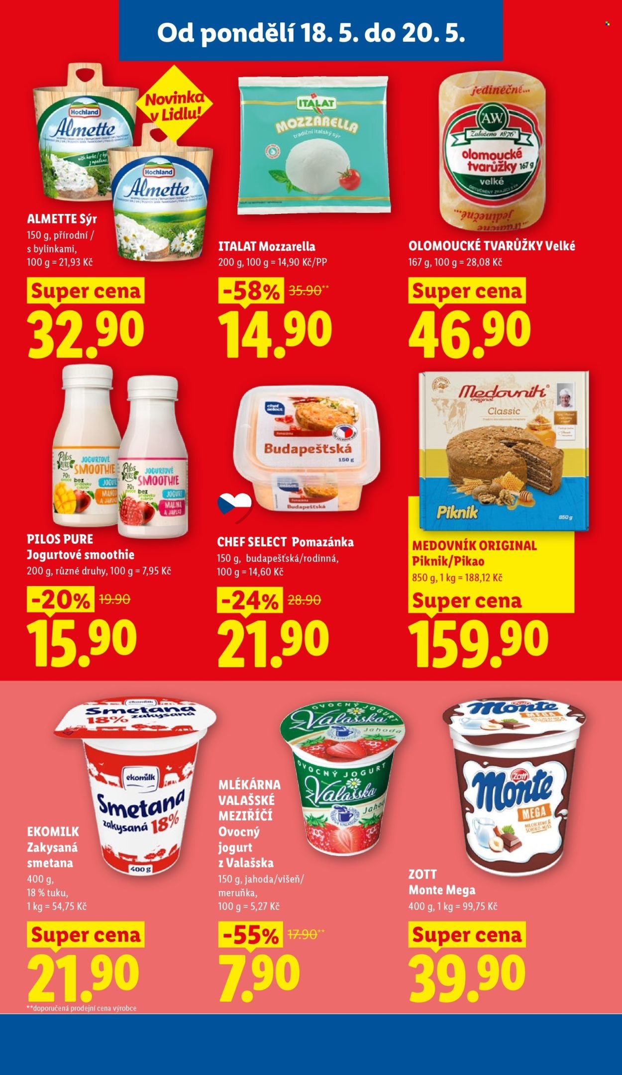 LIDL leták - Od pondělí 18.5.2026 (2026-05-18 - 2026-05-20)