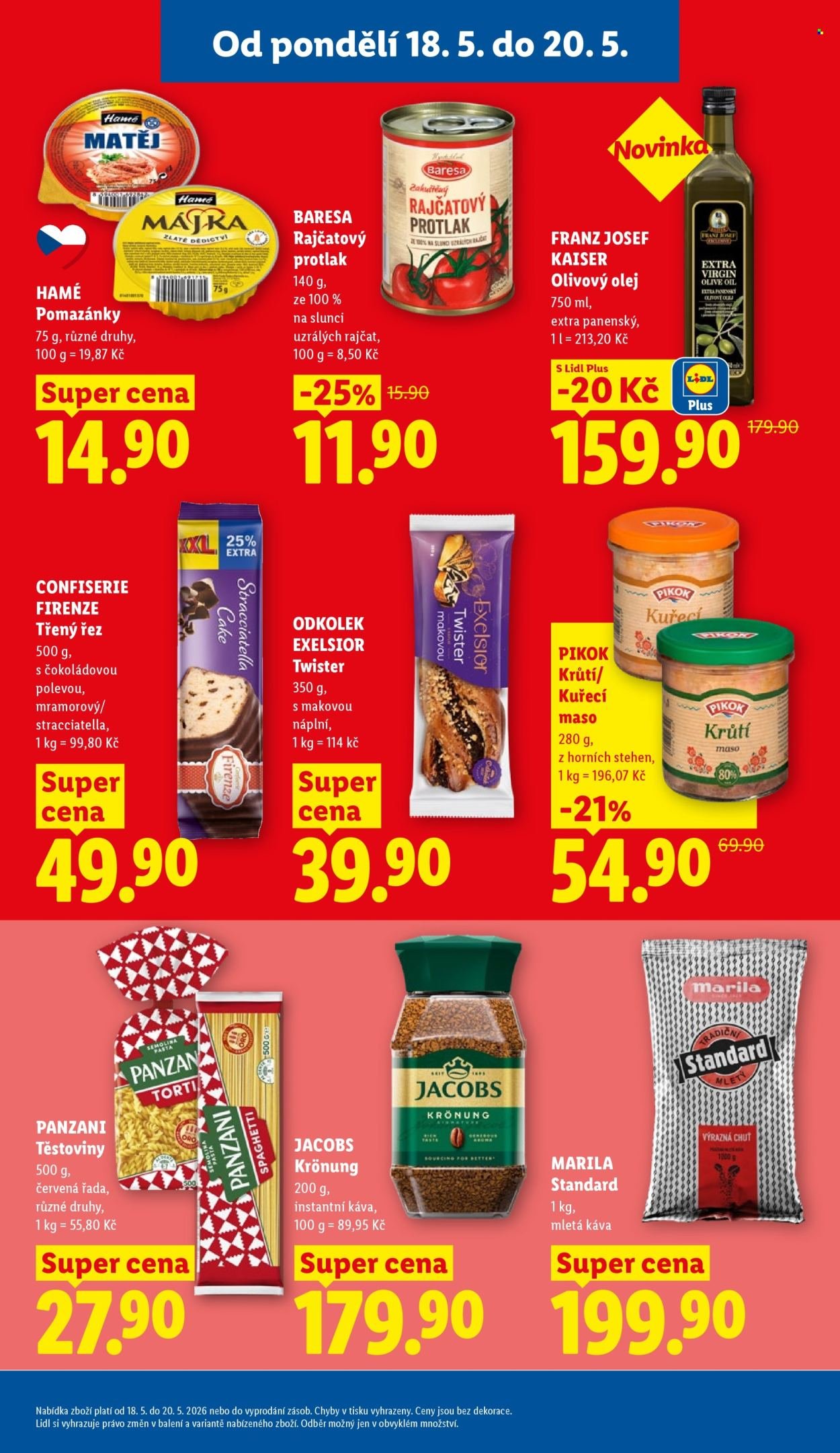LIDL leták - Od pondělí 18.5.2026 (2026-05-18 - 2026-05-20)