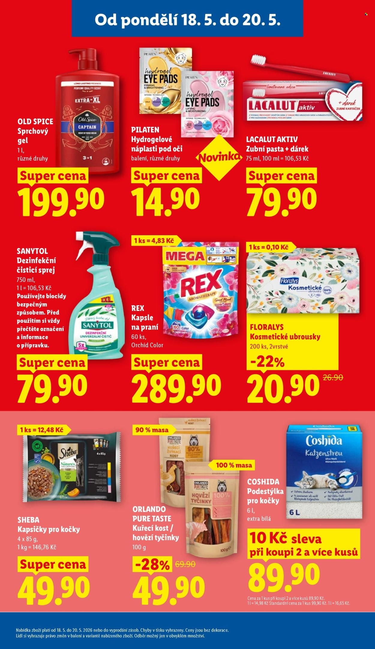 LIDL leták - Od pondělí 18.5.2026 (2026-05-18 - 2026-05-20)