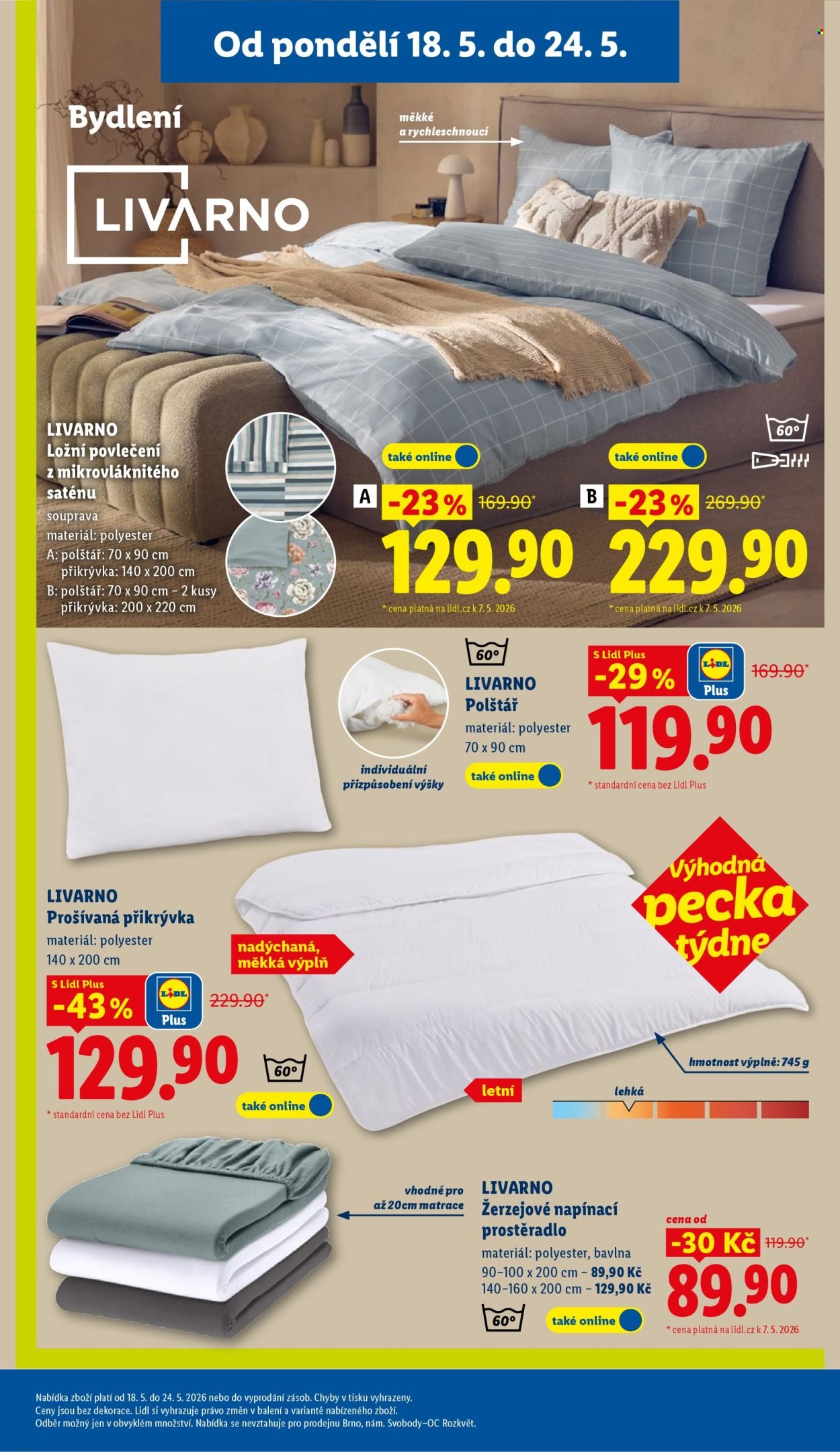 LIDL leták - Od pondělí 18.5.2026 (2026-05-18 - 2026-05-20)