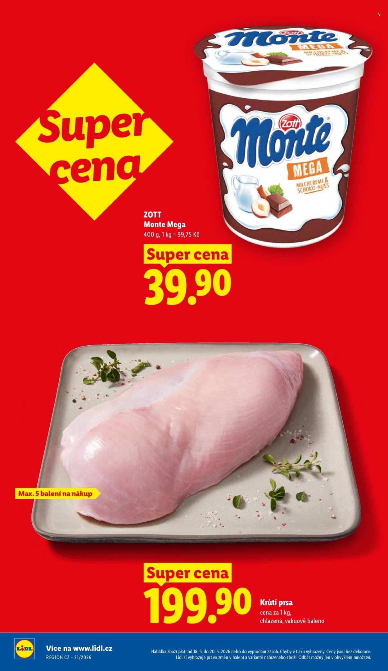 LIDL leták - Od pondělí 18.5.2026 (2026-05-18 - 2026-05-20)