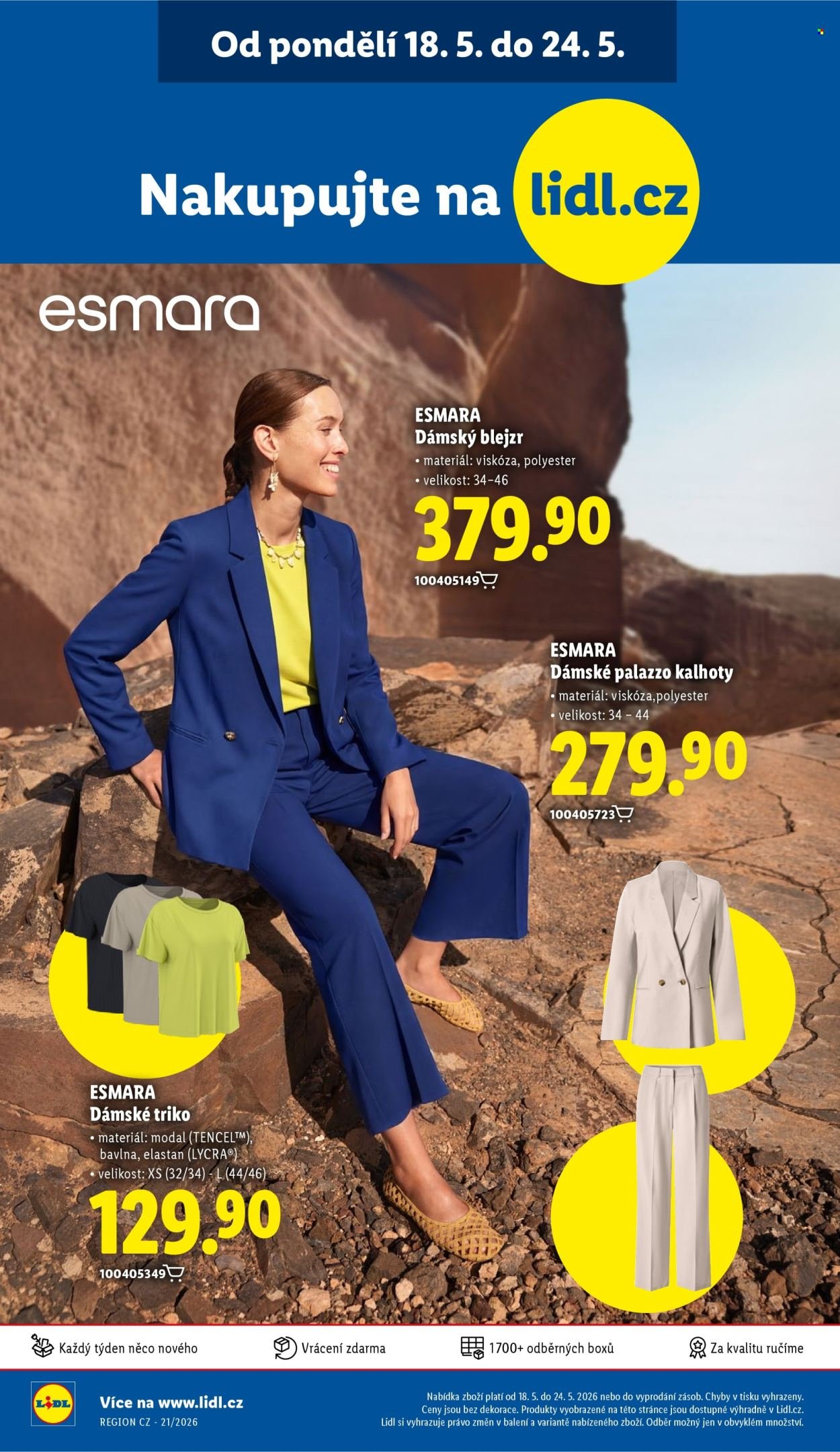 LIDL leták - Od pondělí 18.5.2026 (2026-05-18 - 2026-05-20)
