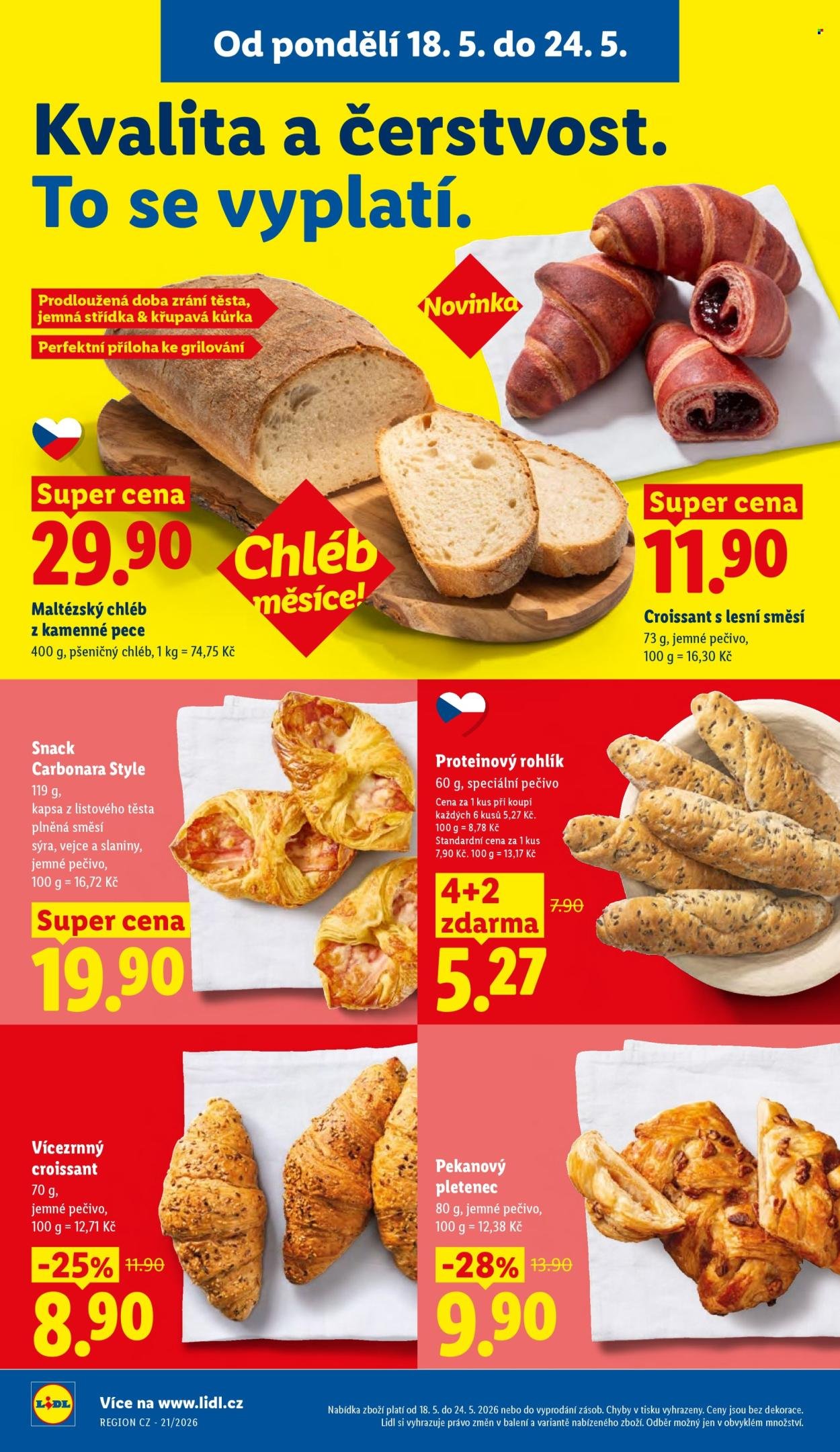 LIDL leták - Od pondělí 18.5.2026 (2026-05-18 - 2026-05-20)