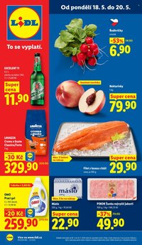 LIDL leták - Od pondělí 18.5.2026 (2026-05-18 - 2026-05-20)