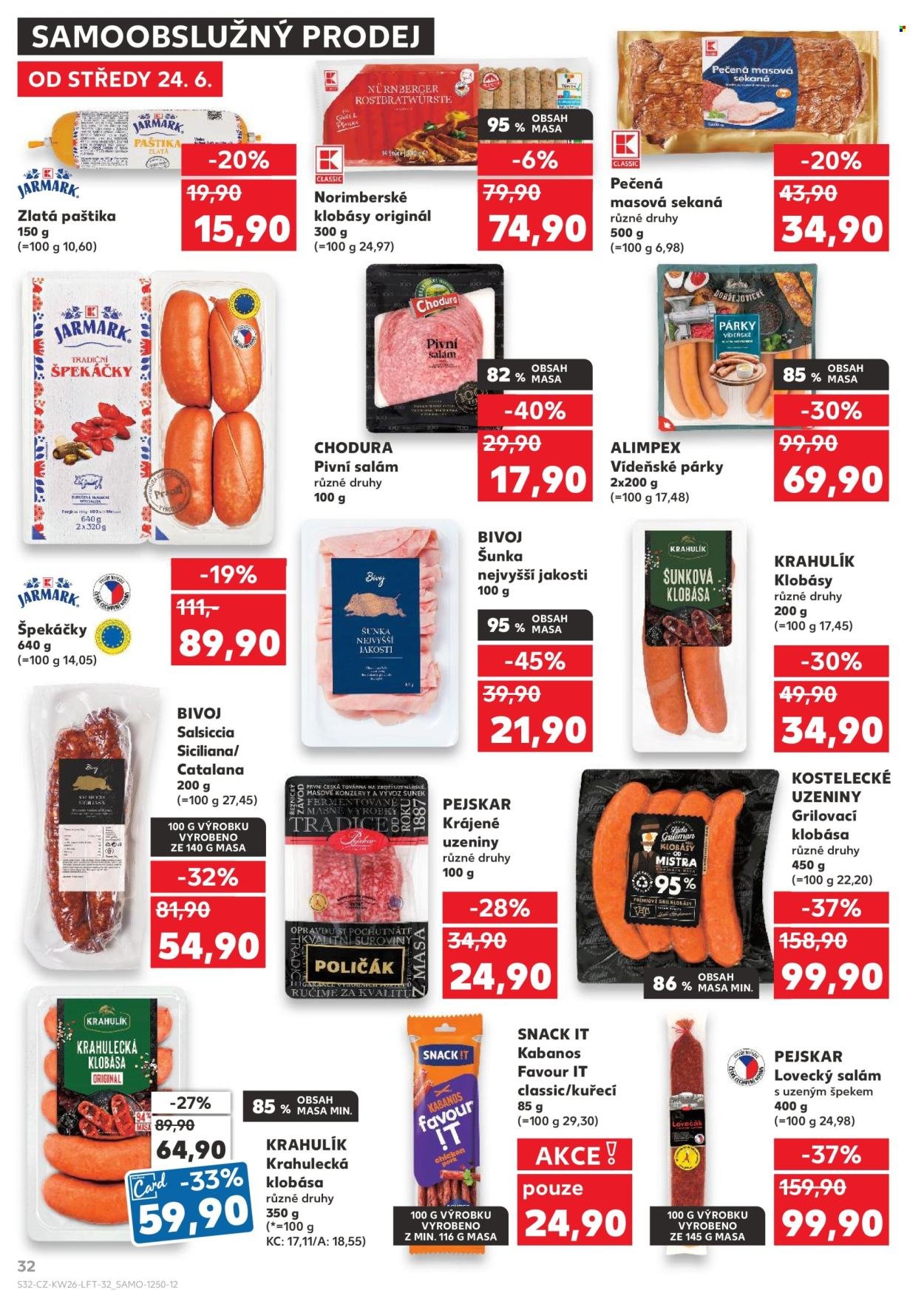 KAUFLAND leták - Od středy 24.6.2026