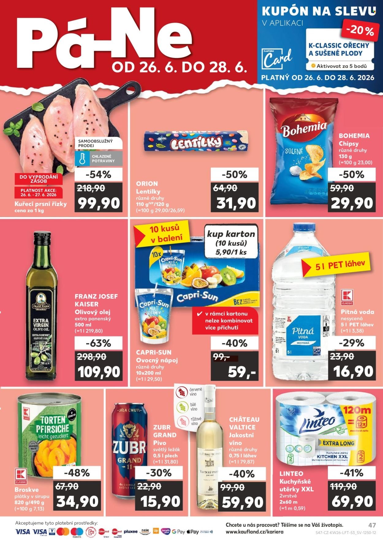 KAUFLAND leták - Od středy 24.6.2026