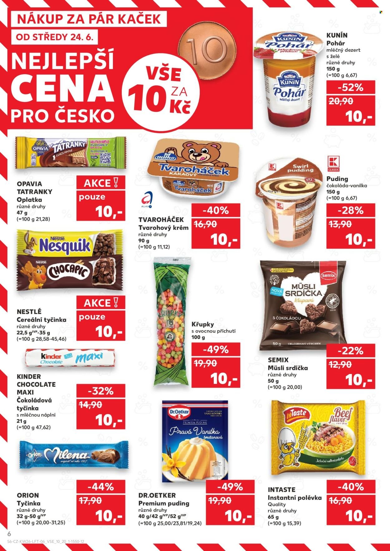 KAUFLAND leták - Od středy 24.6.2026