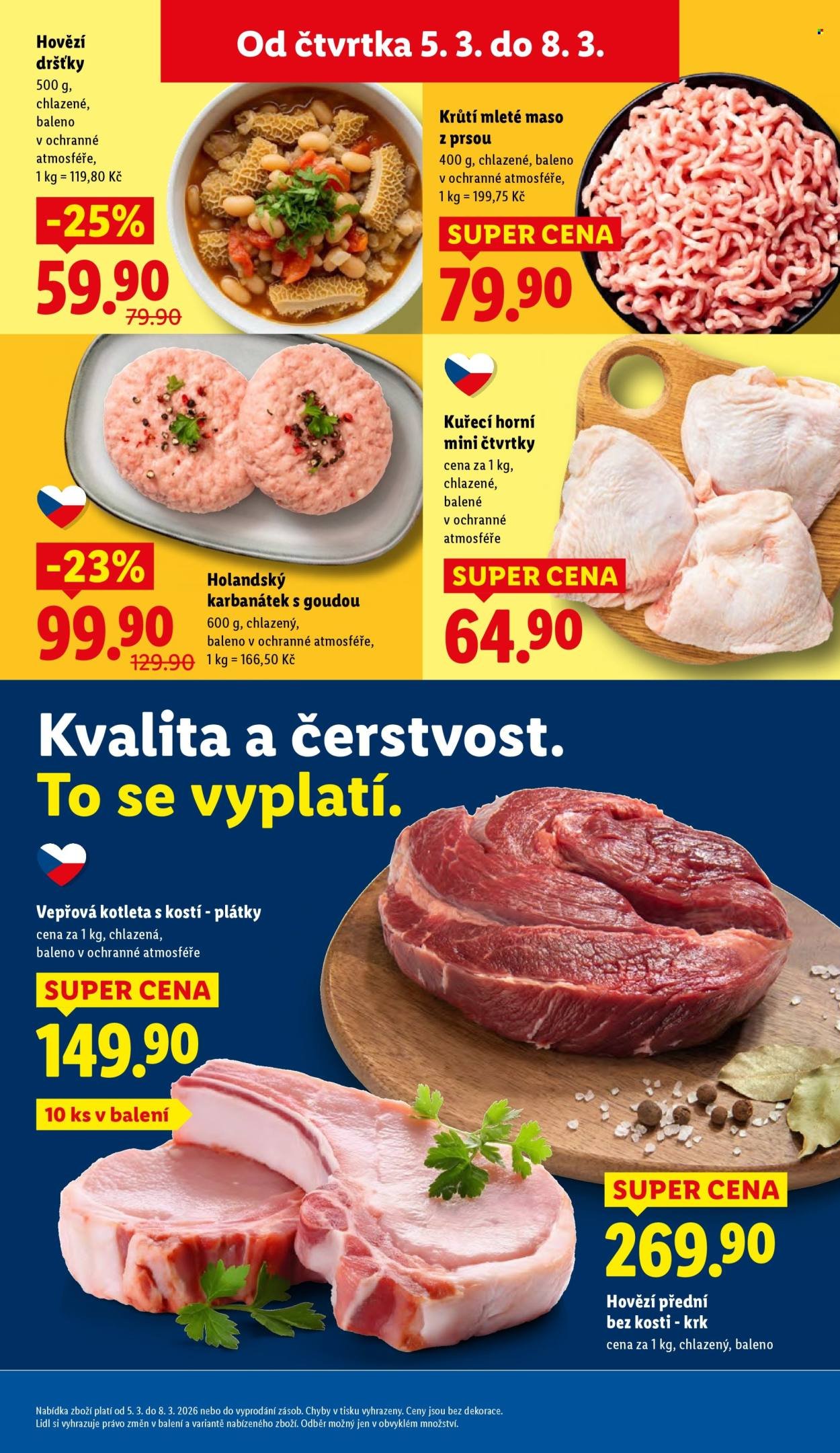 LIDL leták - Od čtvrtka 5.3.2026 (2026-03-05 - 2026-03-08)