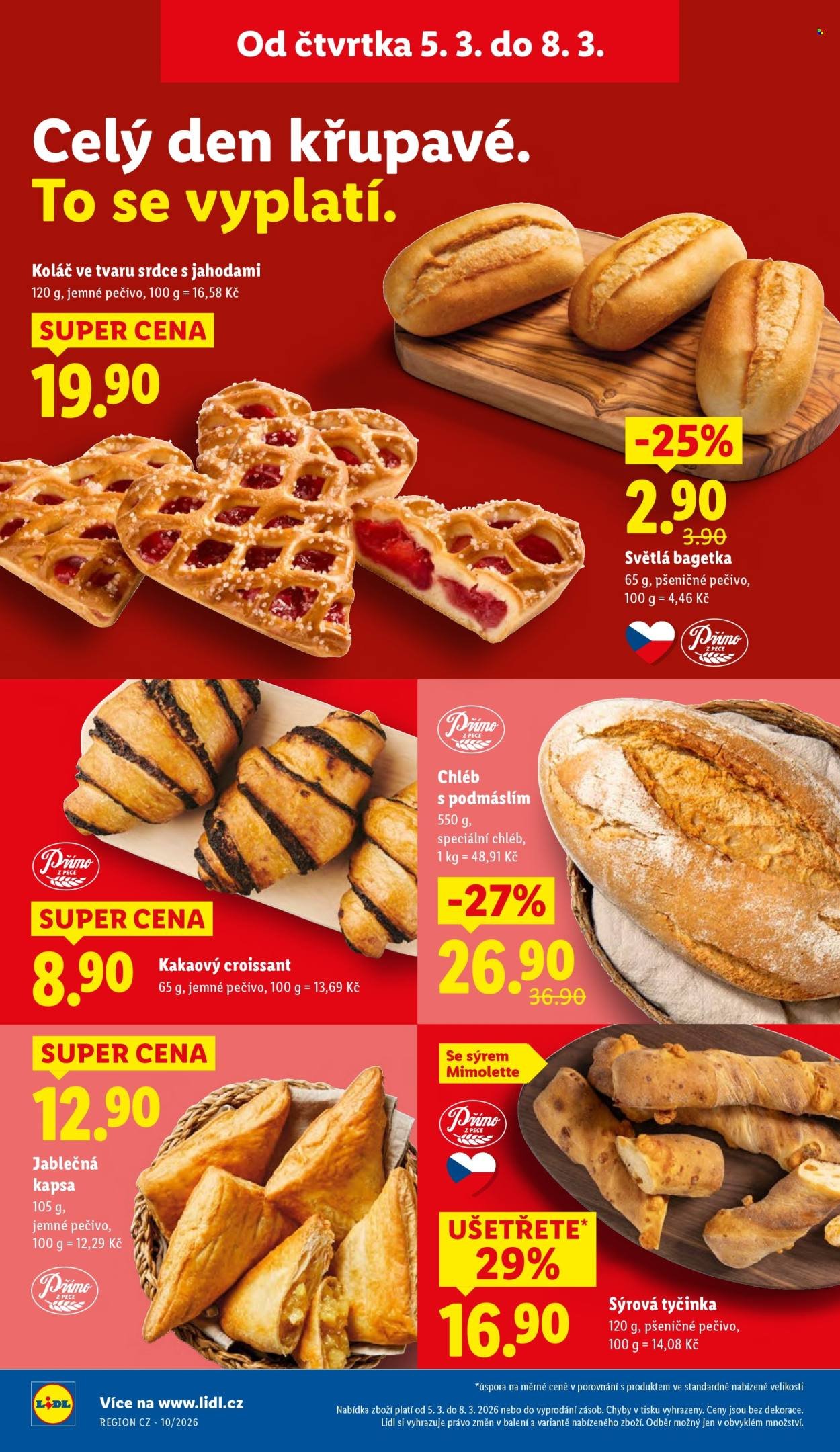 LIDL leták - Od čtvrtka 5.3.2026 (2026-03-05 - 2026-03-08)