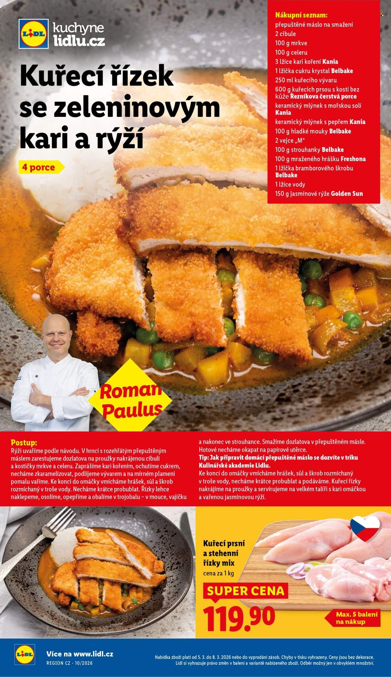 LIDL leták - Od čtvrtka 5.3.2026 (2026-03-05 - 2026-03-08)