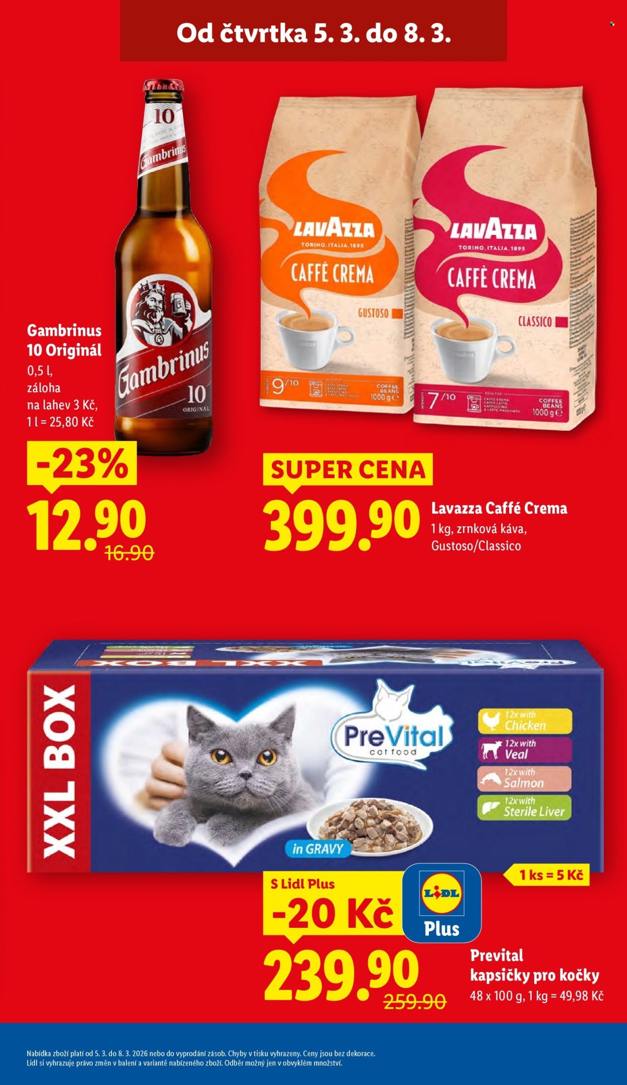 LIDL leták - Od čtvrtka 5.3.2026 (2026-03-05 - 2026-03-08)