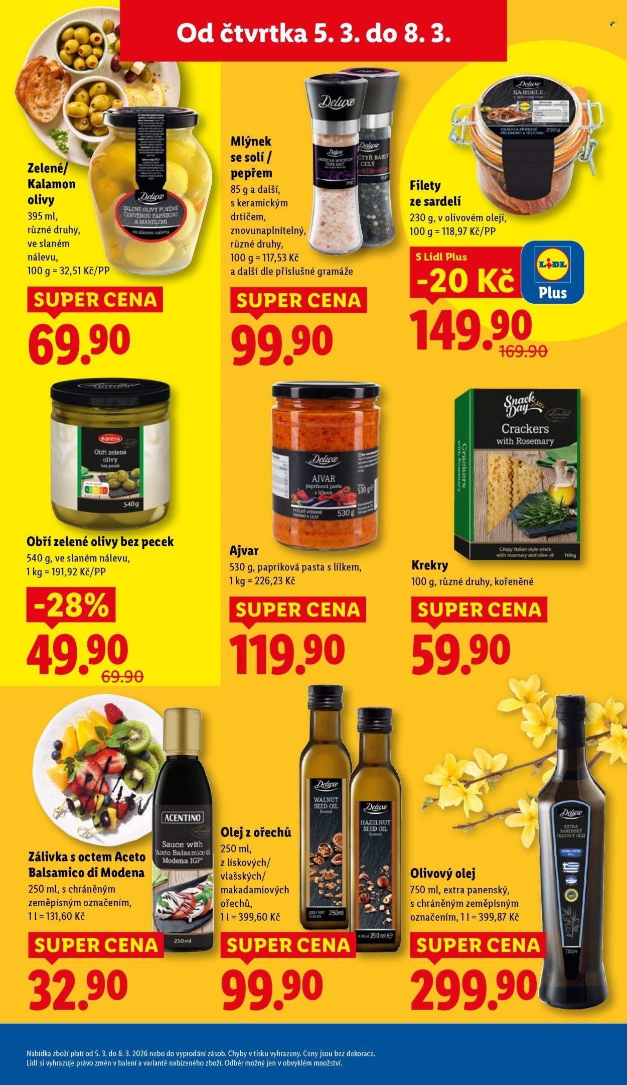 LIDL leták - Od čtvrtka 5.3.2026 (2026-03-05 - 2026-03-08)