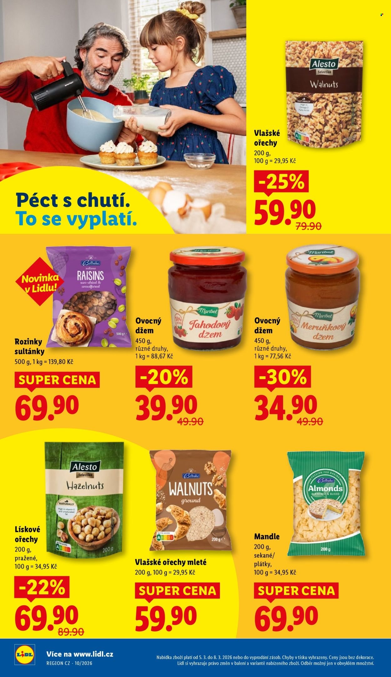 LIDL leták - Od čtvrtka 5.3.2026 (2026-03-05 - 2026-03-08)
