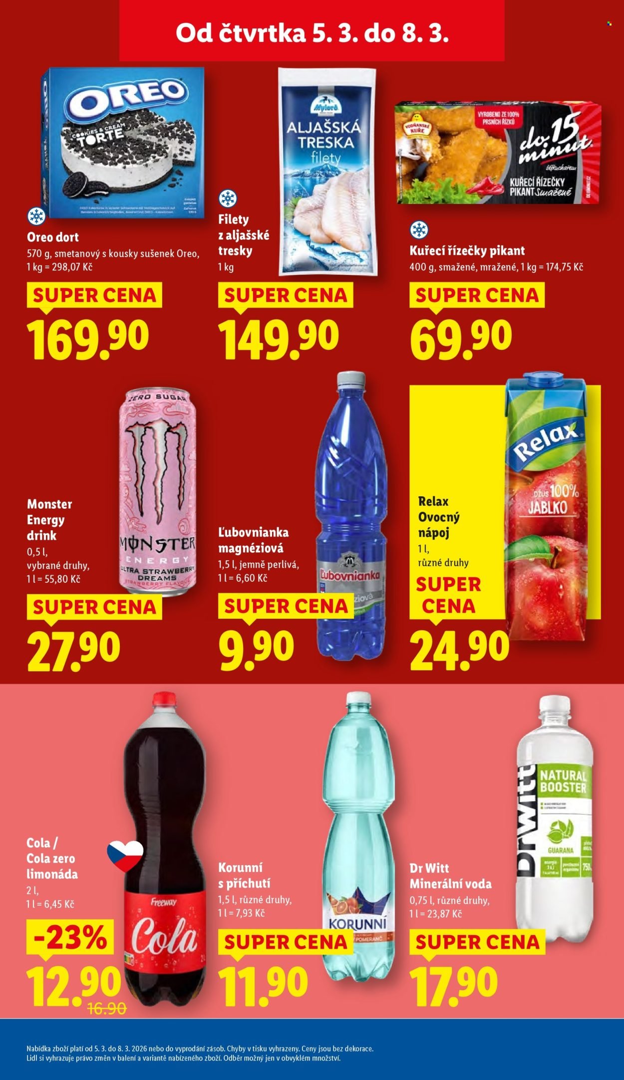 LIDL leták - Od čtvrtka 5.3.2026 (2026-03-05 - 2026-03-08)