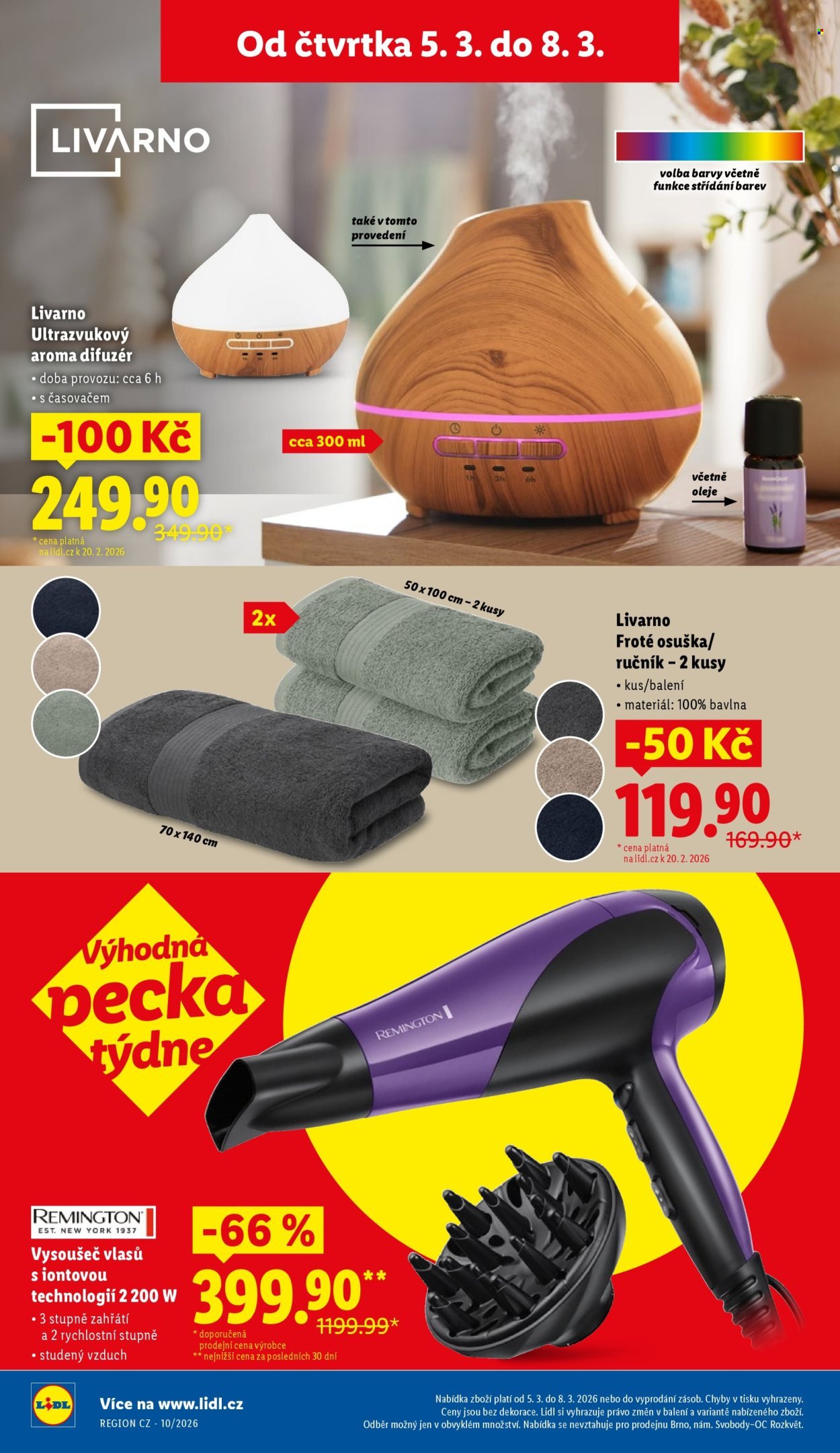 LIDL leták - Od čtvrtka 5.3.2026 (2026-03-05 - 2026-03-08)