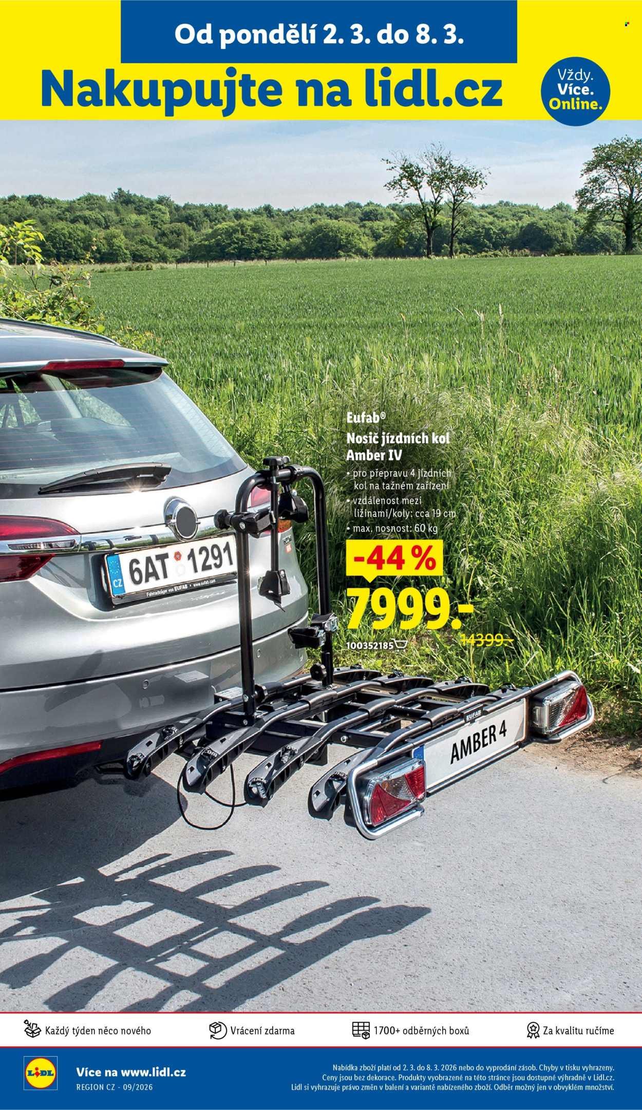 LIDL leták - Od čtvrtka 5.3.2026 (2026-03-05 - 2026-03-08)