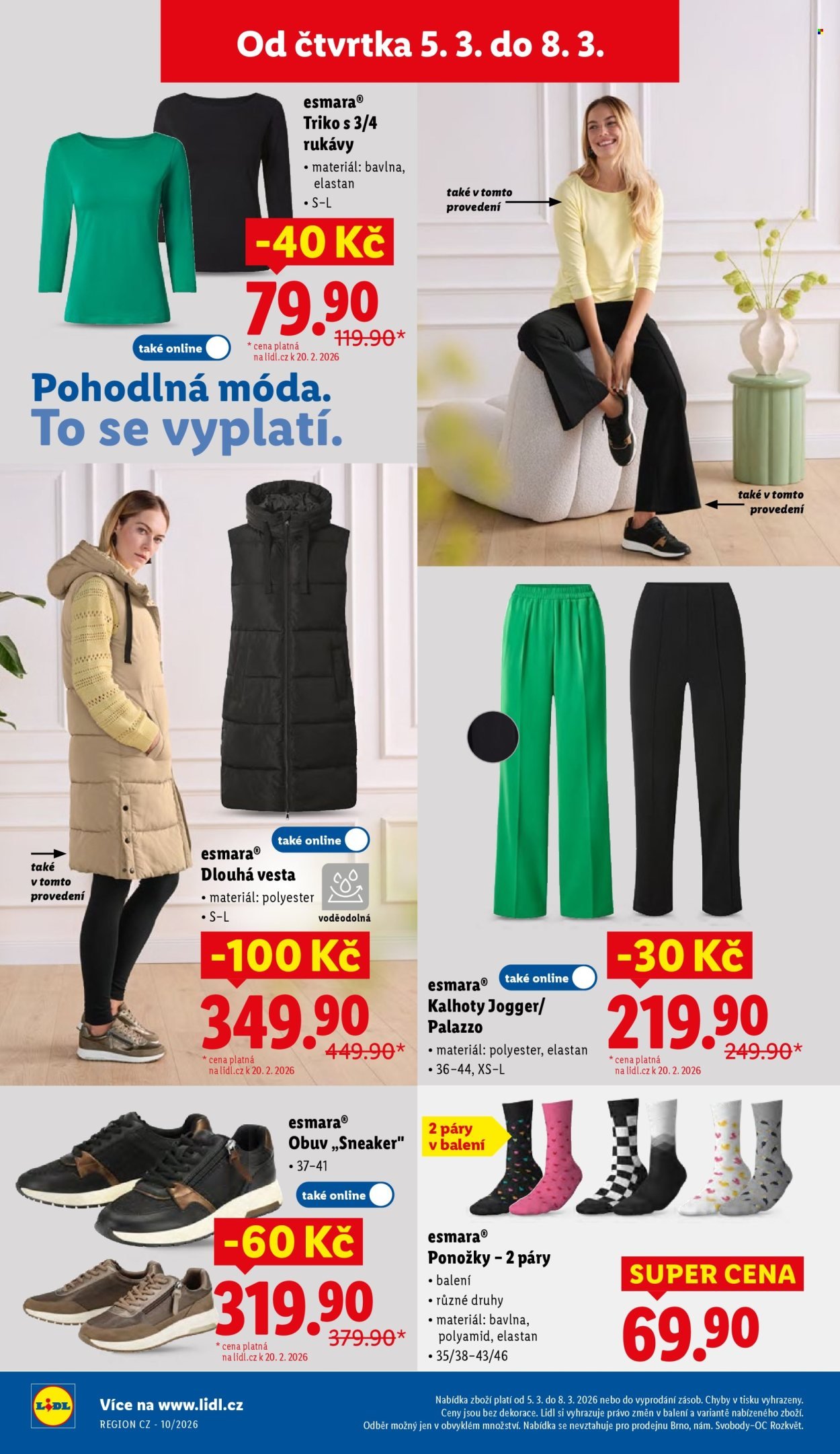 LIDL leták - Od čtvrtka 5.3.2026 (2026-03-05 - 2026-03-08)