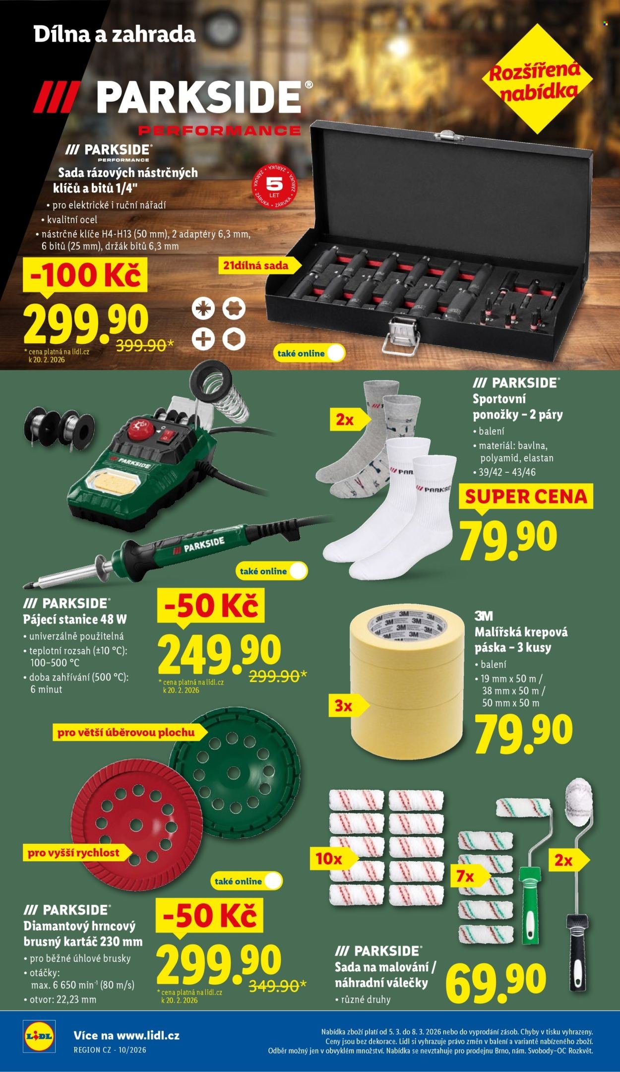 LIDL leták - Od čtvrtka 5.3.2026 (2026-03-05 - 2026-03-08)