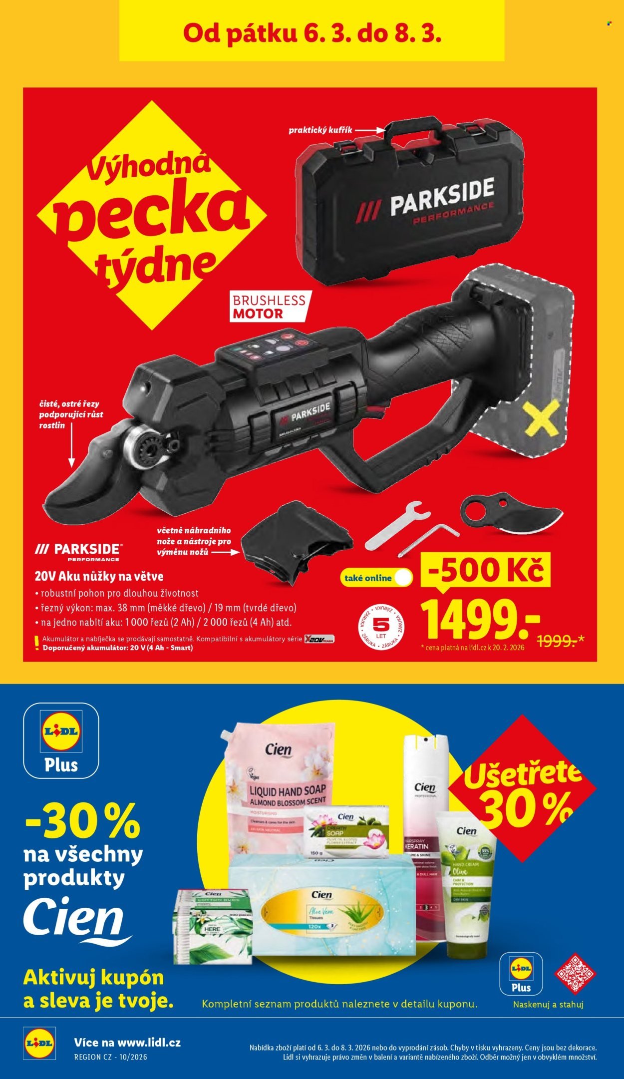 LIDL leták - Od čtvrtka 5.3.2026 (2026-03-05 - 2026-03-08)