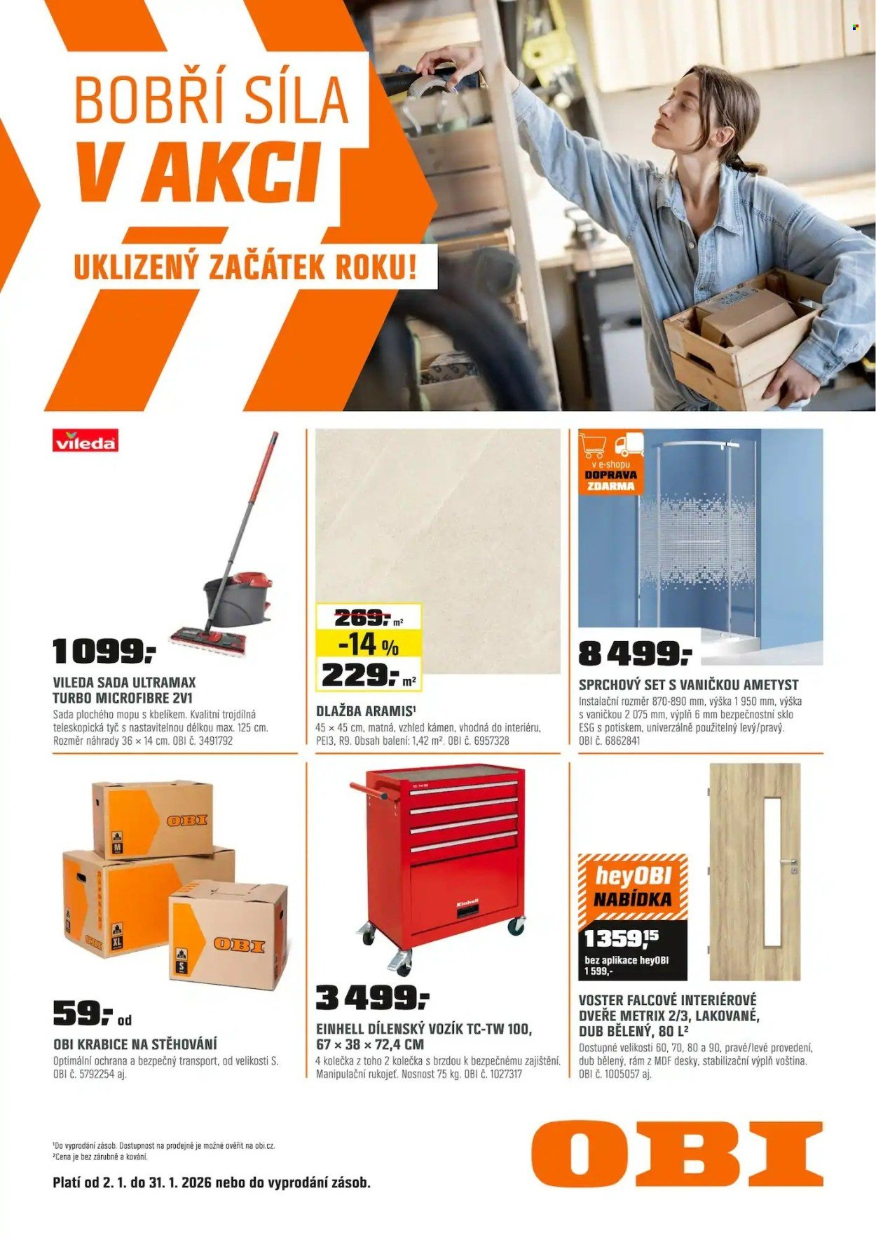 OBI leták - Bobří síla v akci (2026-01-02 - 2026-01-31)
