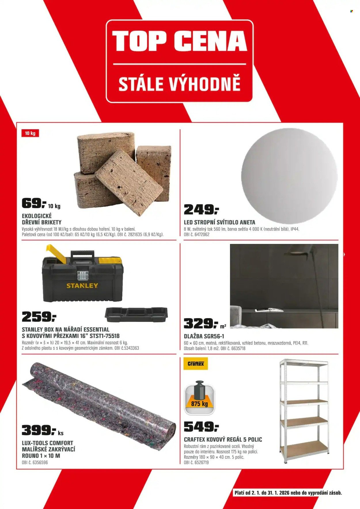 OBI leták - Bobří síla v akci (2026-01-02 - 2026-01-31)