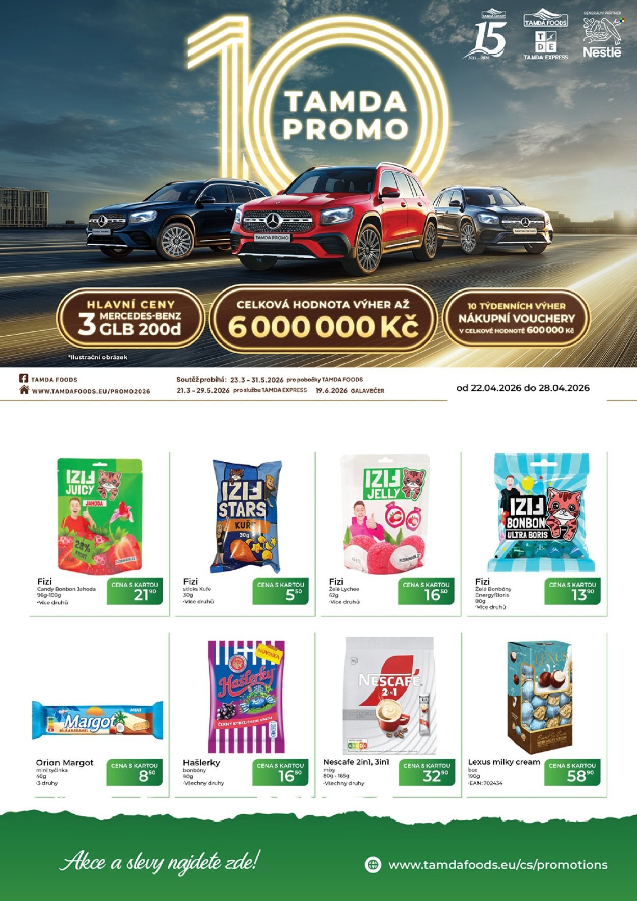 TAMDA FOODS leták - Od středy 22.4.2026 (2026-04-22 - 2026-04-28)