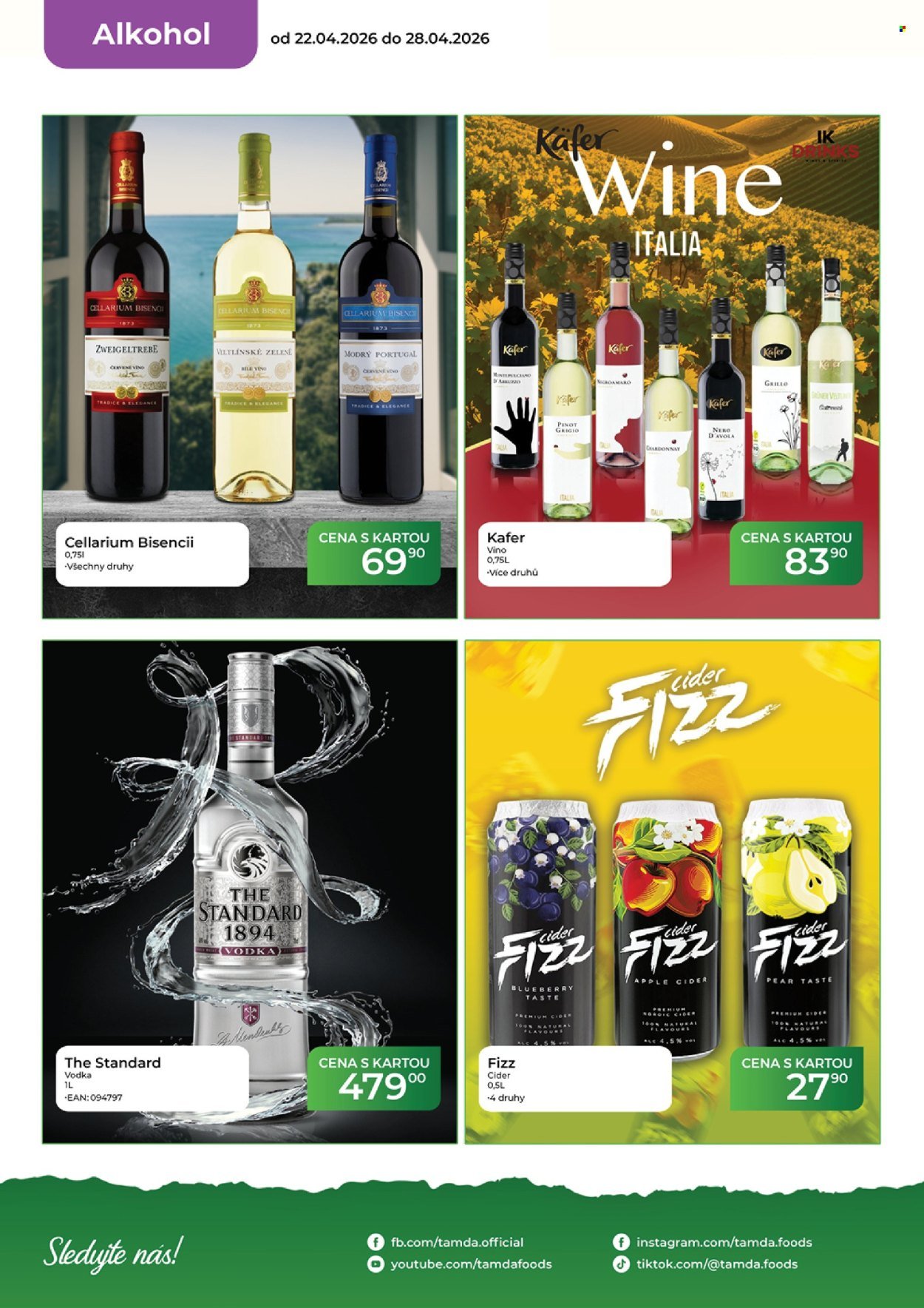 TAMDA FOODS leták - Od středy 22.4.2026 (2026-04-22 - 2026-04-28)