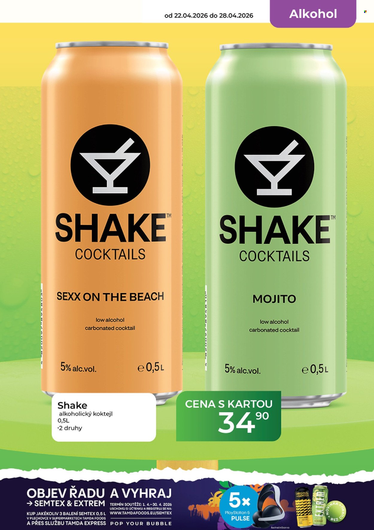 TAMDA FOODS leták - Od středy 22.4.2026 (2026-04-22 - 2026-04-28)